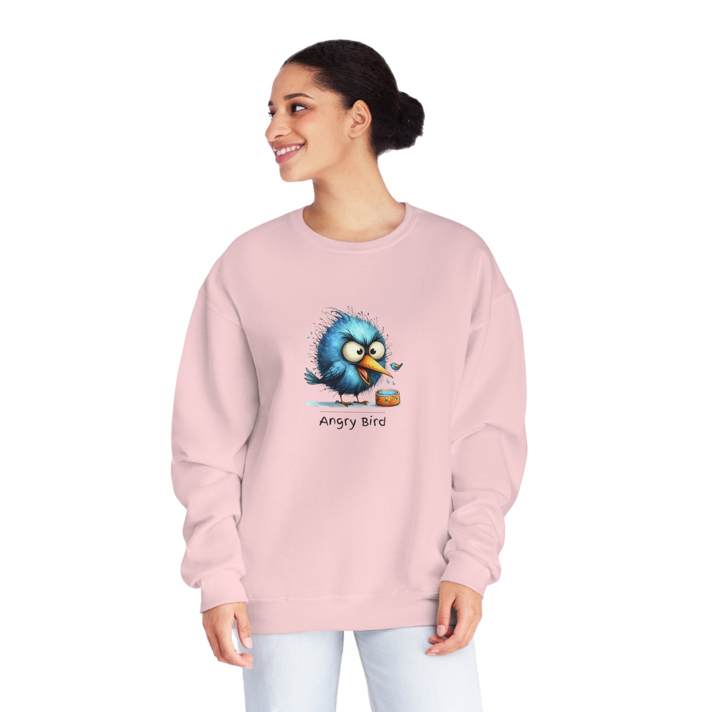 Angry bird.  Unisex NuBlend® Crewneck Sweatshirt