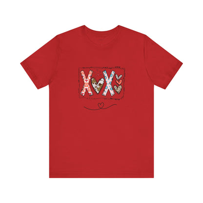 Sign of Love. XOXO.  Unisex Jersey Short Sleeve Tee