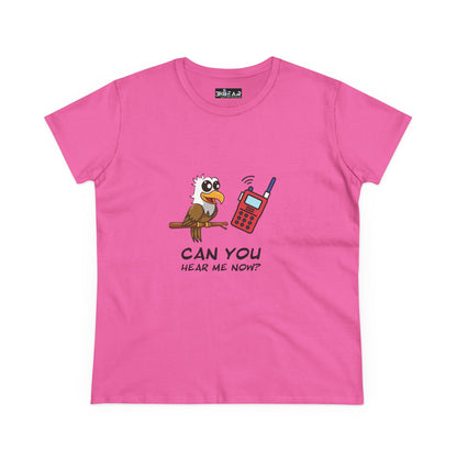 Can You Hear Me Now | Funny Bird Phone Tee
