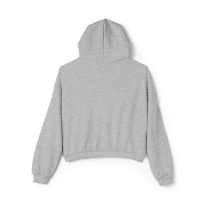 Morning Bike Mountain View. Women's Cinched Bottom Hoodie