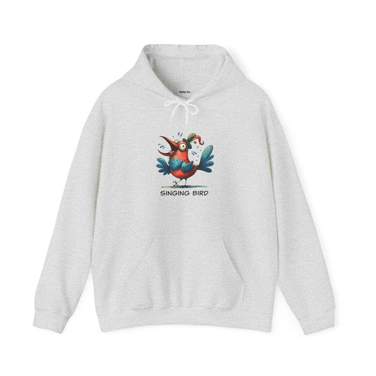 Singing Bird. Unisex Hooded Sweatshirt.