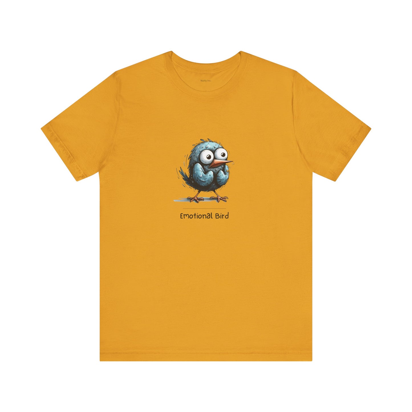 Emotional Bird. Unisex Jersey Short Sleeve Tee
