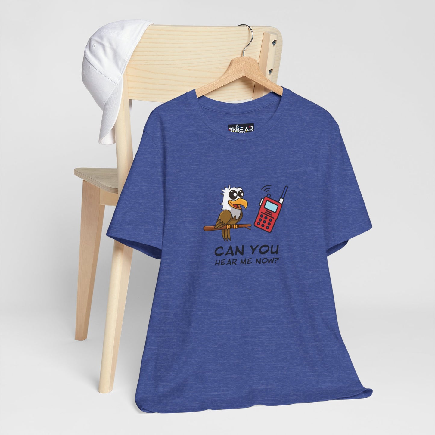 Burrowing Owl. Can You Hear Me Now? Unisex Jersey Short Sleeve Tee