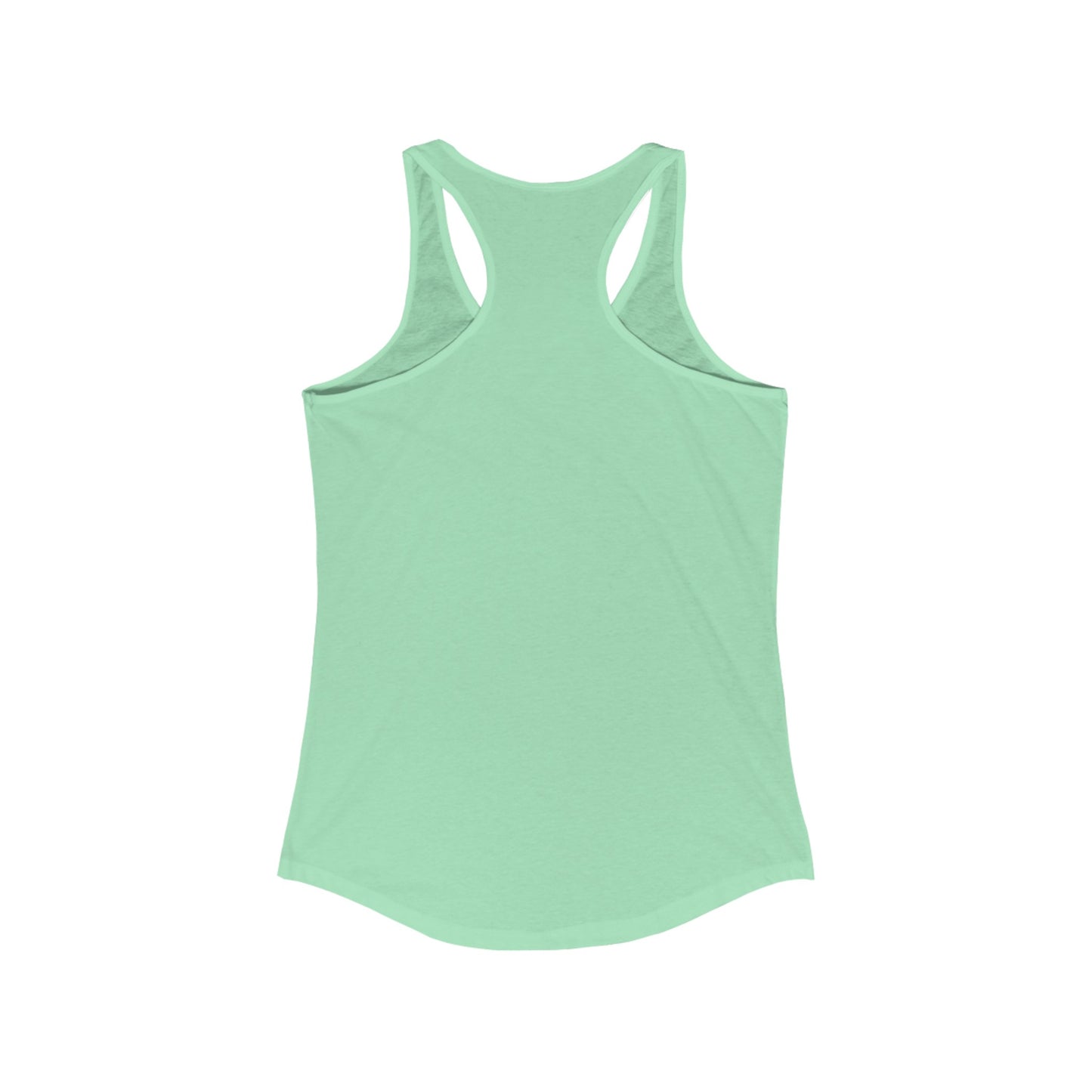 Solid Indigo. Women's Ideal Racerback Tank