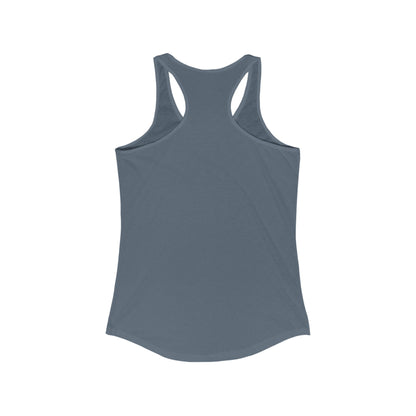 Solid Indigo. Women's Ideal Racerback Tank