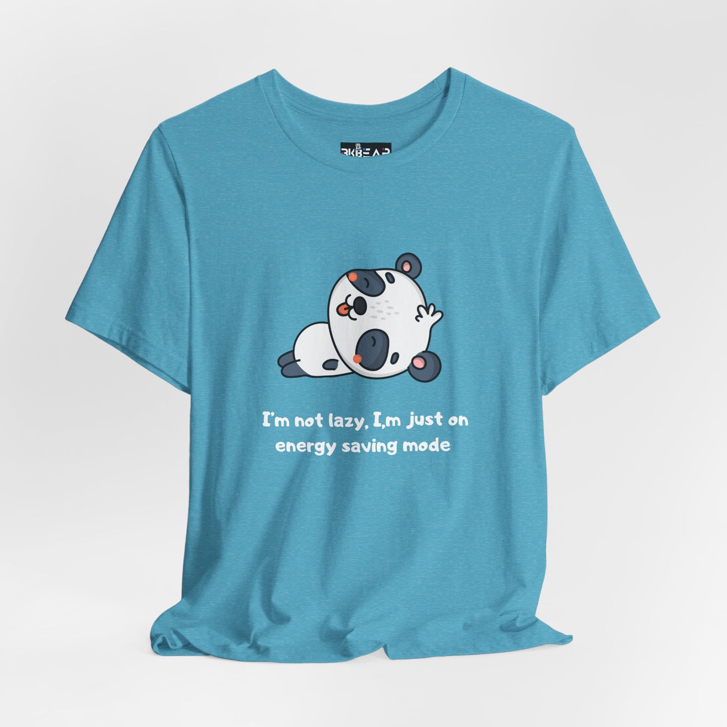 I'm Not Sleeping I'm on Energy Saving Mode. Unisex Jersey Short Sleeve Tee
