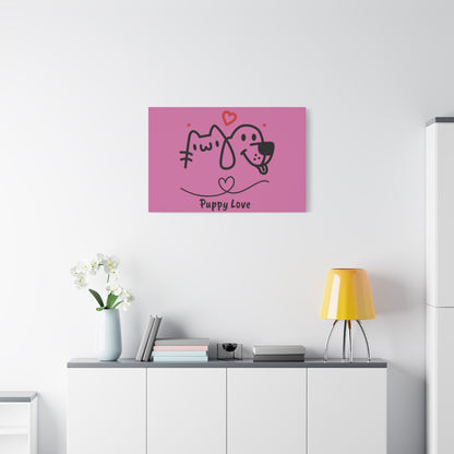 Puppy Love. Canvas Gallery Wraps