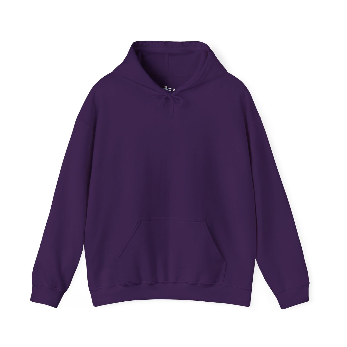 Solid Heliconia. Unisex Hooded Sweatshirt.