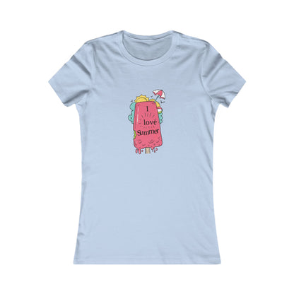 I Love Summer.  Women's Favorite Tee