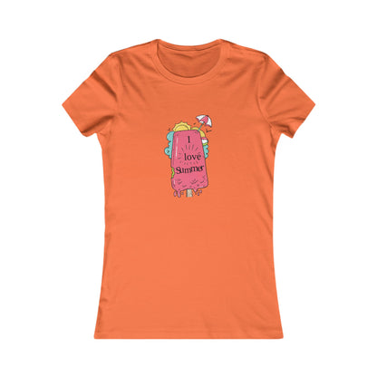 I Love Summer.  Women's Favorite Tee