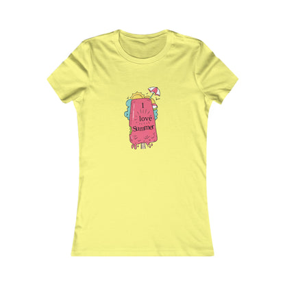 I Love Summer.  Women's Favorite Tee