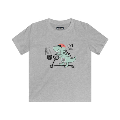 Skateboarding Dino Kids Tee