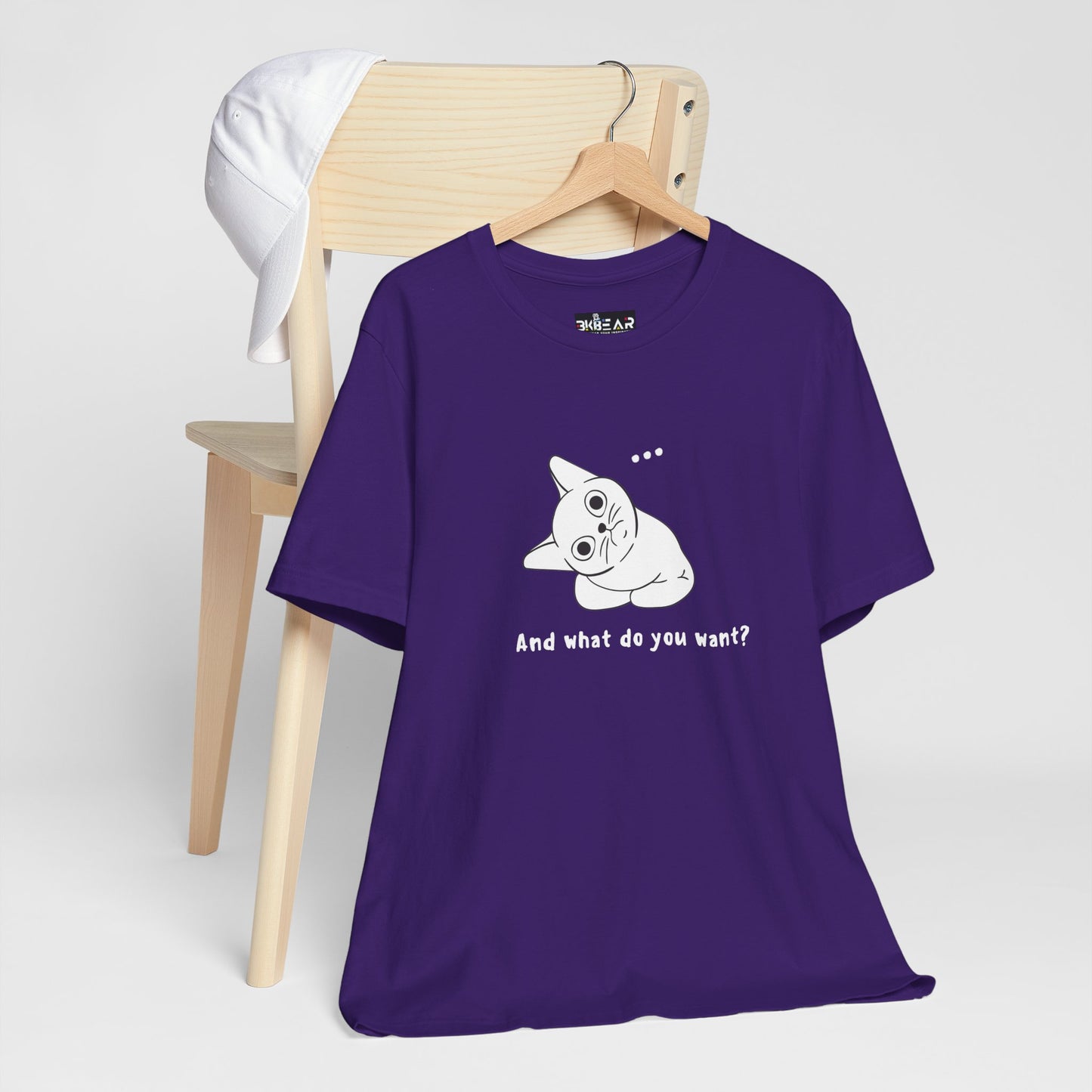 Vexing Cat Wondering What You Want. Unisex Jersey Short Sleeve Tee