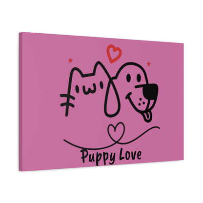 Puppy Love. Canvas Gallery Wraps