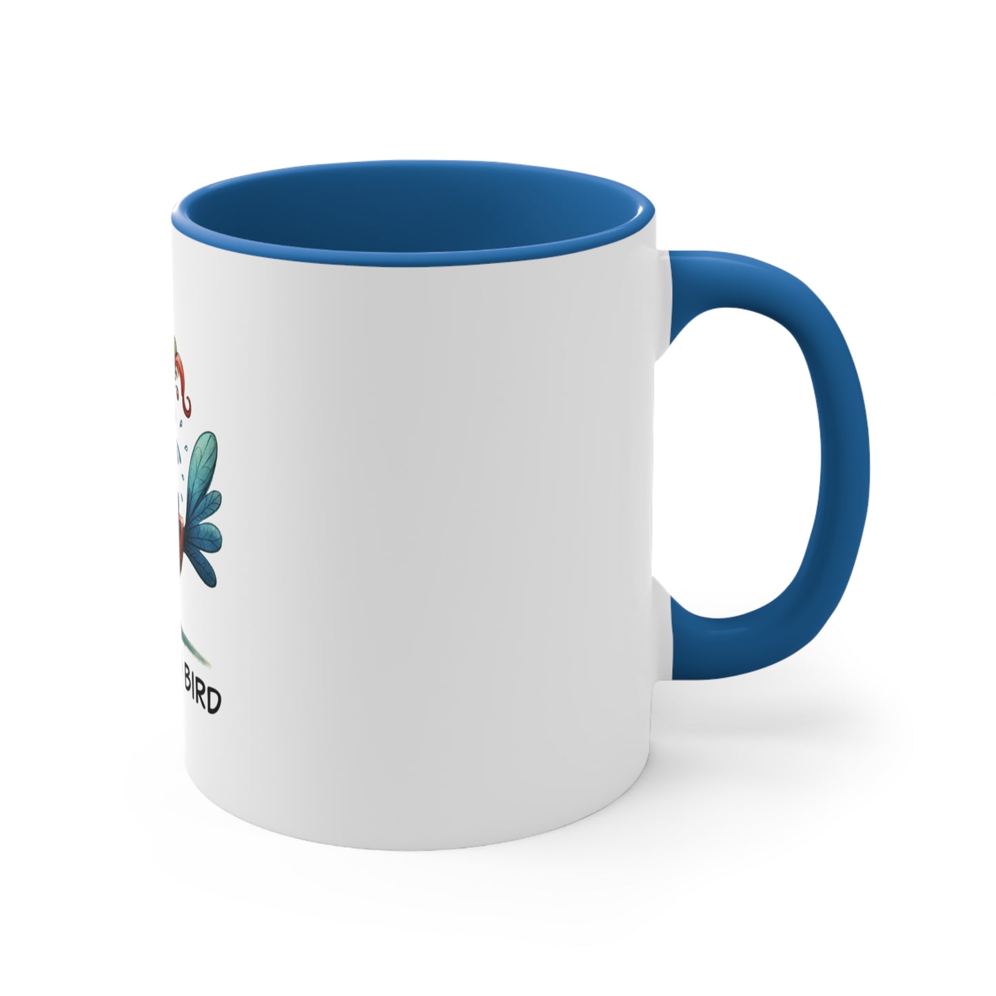 Singing Bird.  Accent Coffee Mug, 11oz