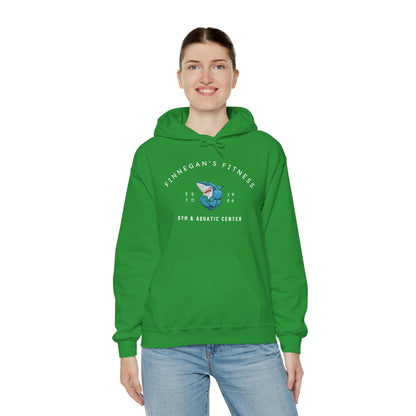 Shark Gym Hoodie – Finnegan’s Fitness & Aquatic Center Sweatshirt