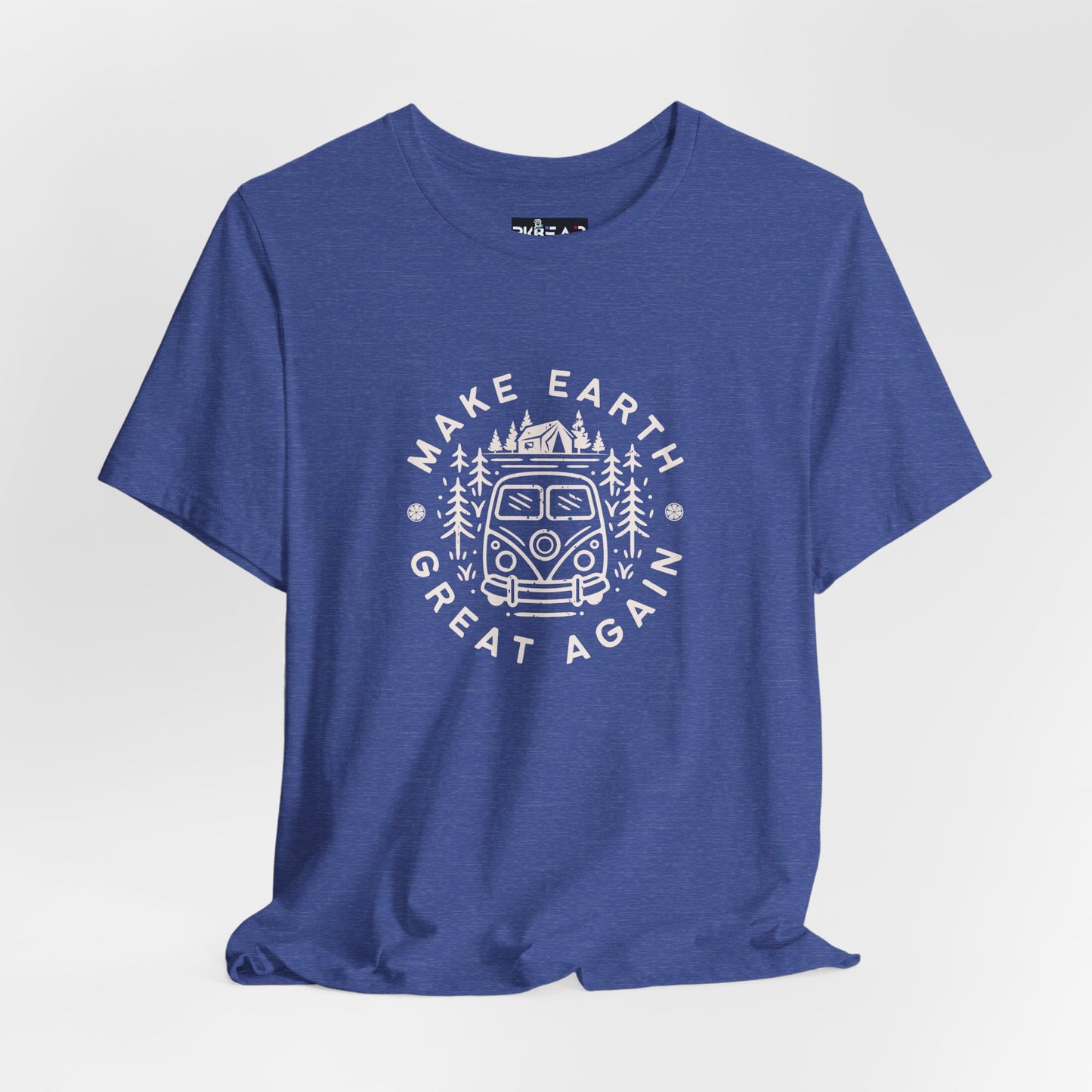 Make Earth Great Again. Relaxed mind. Unisex Jersey Short Sleeve Tee
