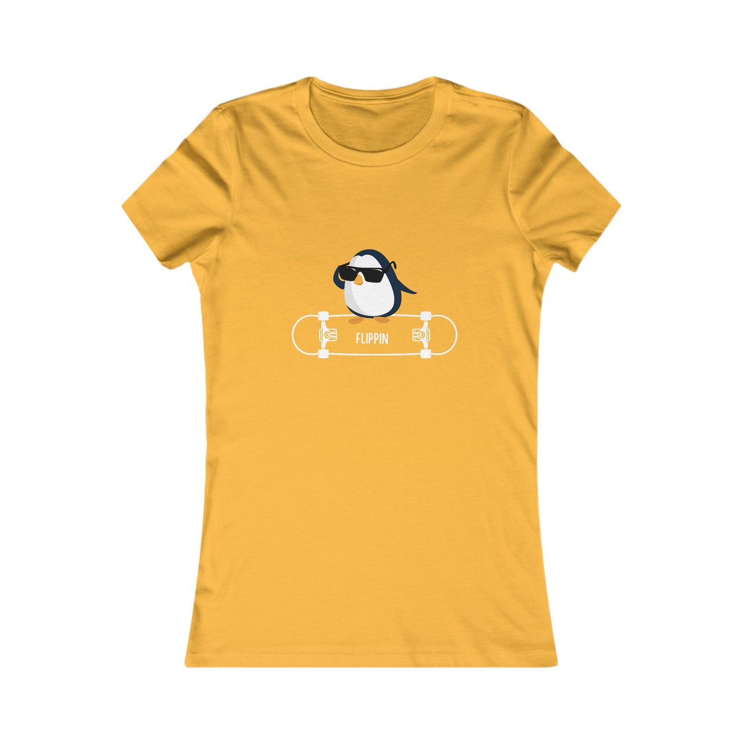 Adélie The Flippin Penguin. Women's Favorite Tee