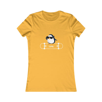 Adélie The Flippin Penguin. Women's Favorite Tee
