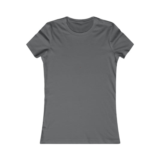 Solid Cardinal Red. The Boyfriend Tee for Women