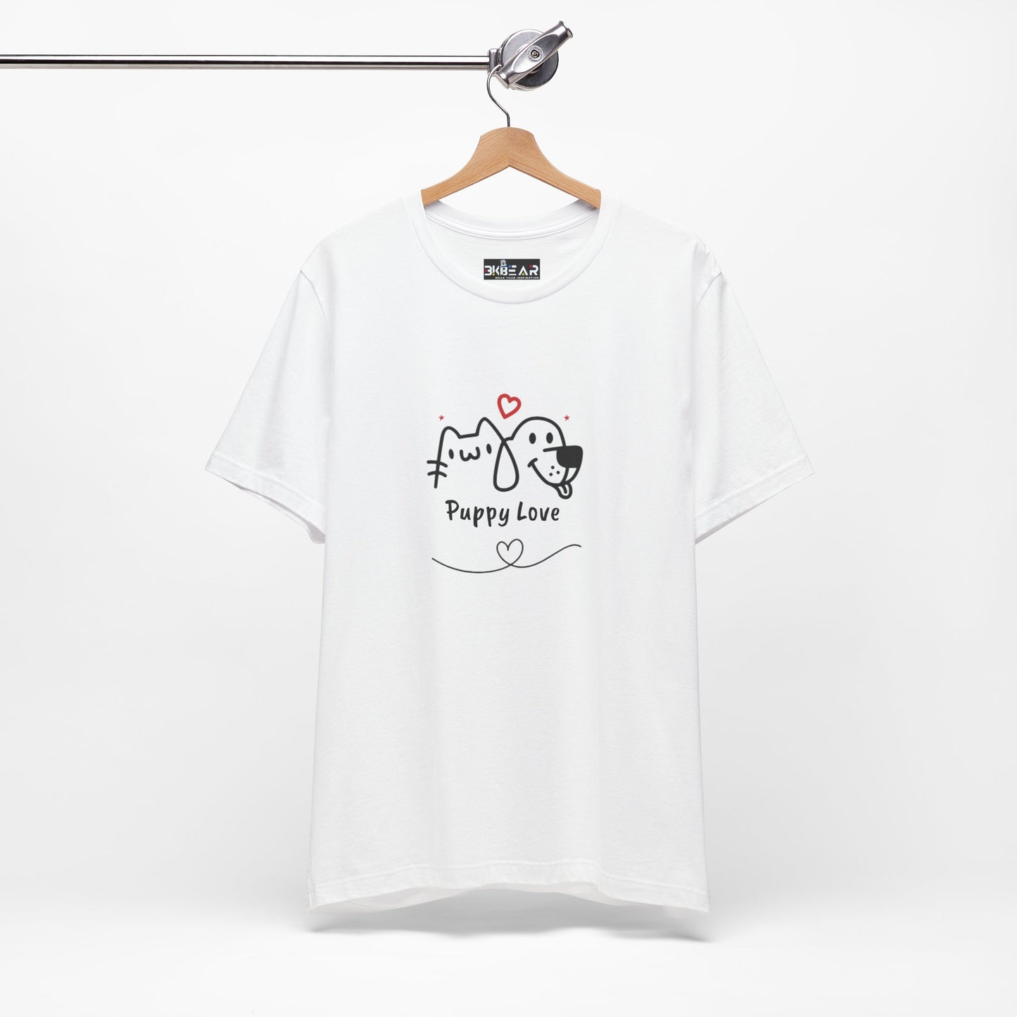 Puppy Love. Unisex Jersey Short Sleeve Tee