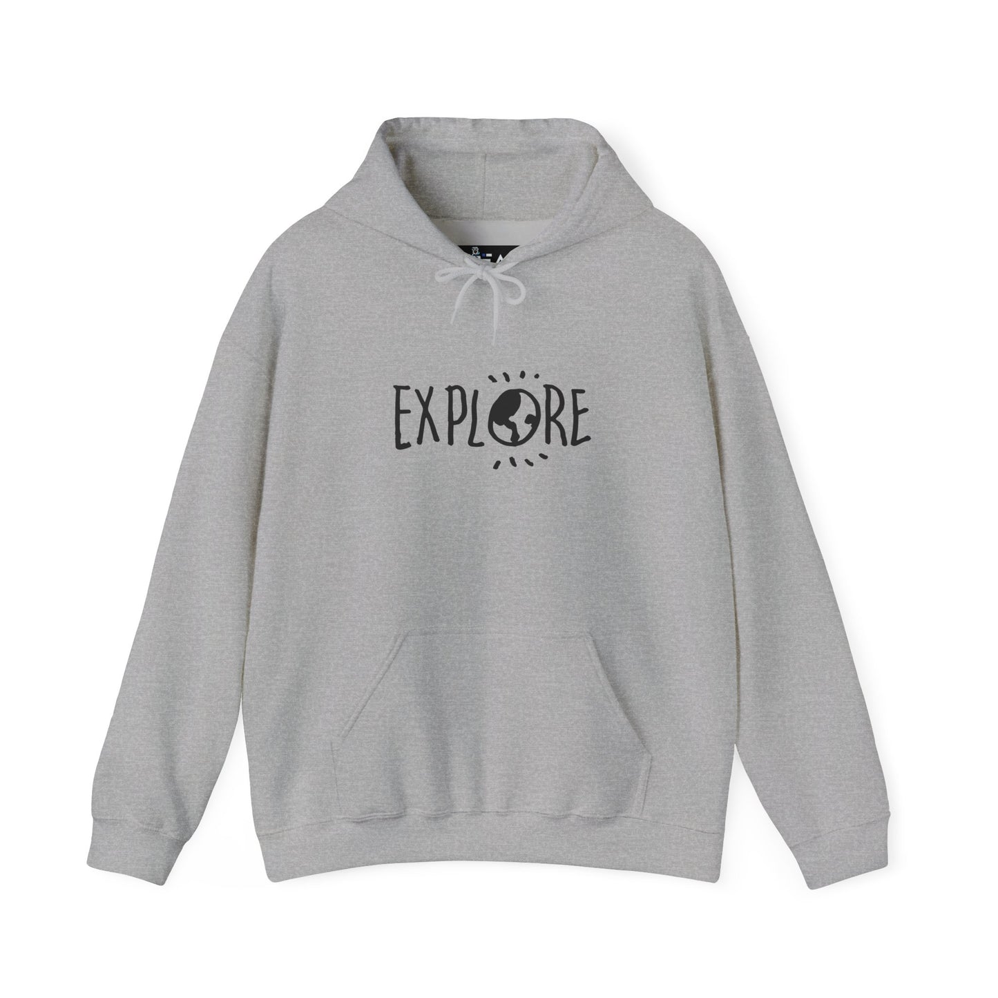 Explore Hoodie – Adventure Graphic Sweatshirt, Unisex Outdoor Hoodie