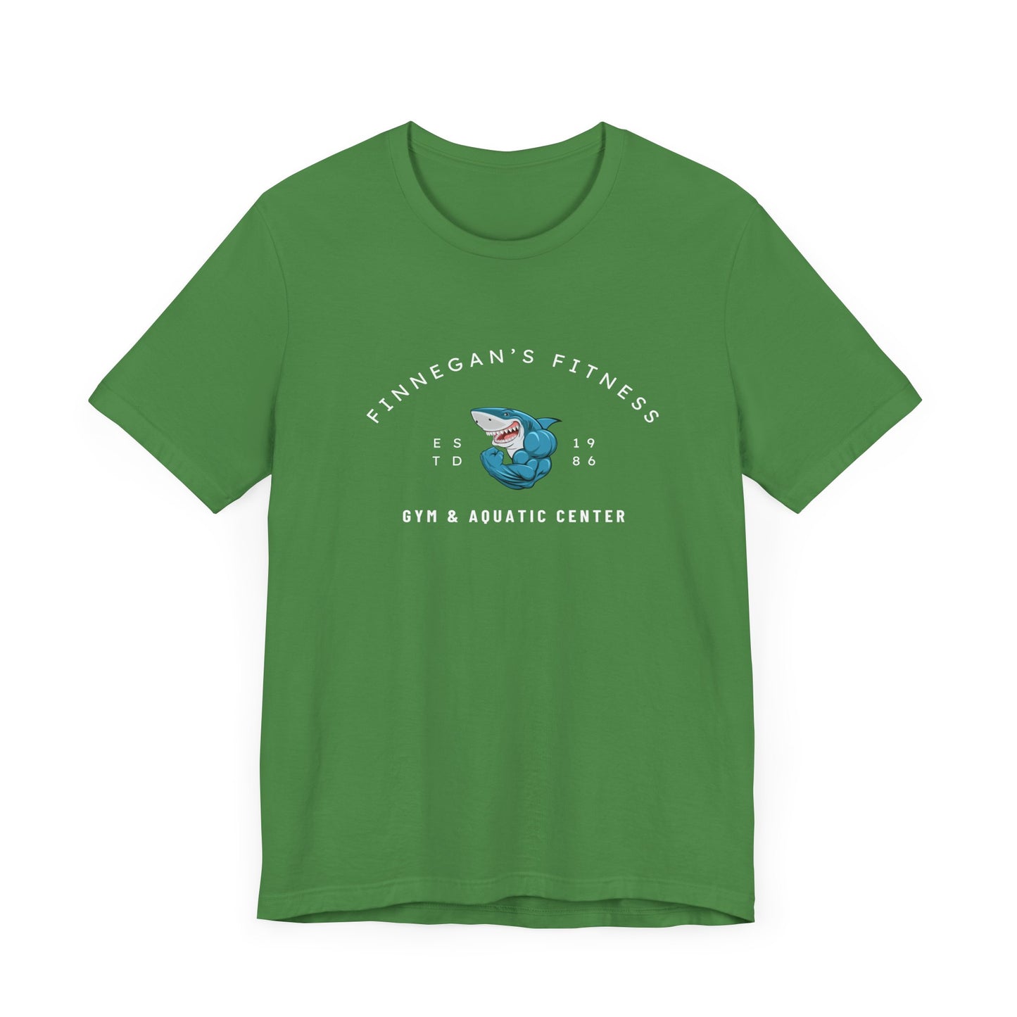 Finnegan's Fitness. Gym and Aquatic Center.  Unisex Jersey Short Sleeve Tee