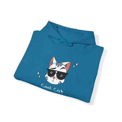 Coco The Coolest Cat I Know. Unisex Hooded Sweatshirt.