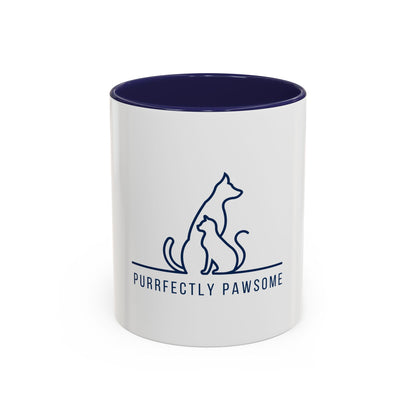 Purrfectly Pawsome. Time Coffee Mug, 11oz