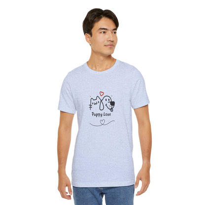 Puppy Love. Unisex Jersey Short Sleeve Tee