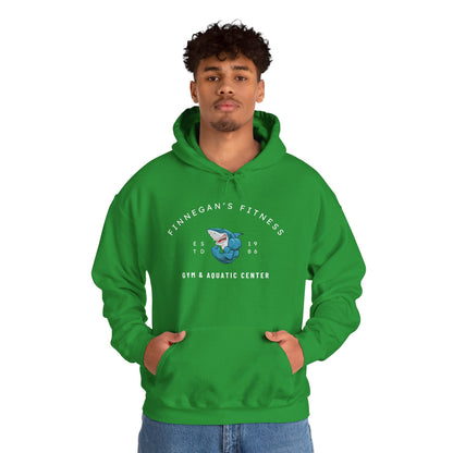 Shark Gym Hoodie – Finnegan’s Fitness & Aquatic Center Sweatshirt
