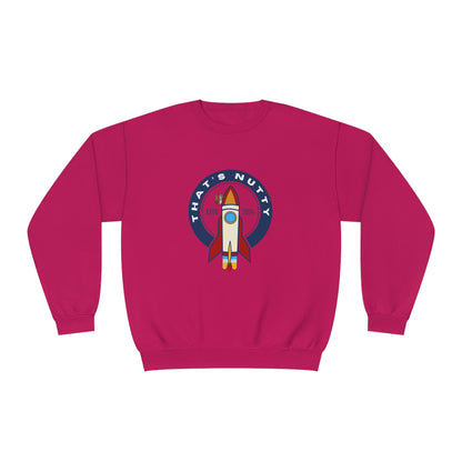 That's Nutty On A Rocket Ship..  Unisex NuBlend® Crewneck Sweatshirt