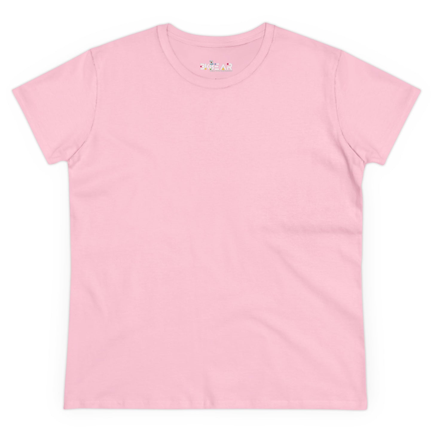 Solid Ash. Women's Midweight Cotton Tee