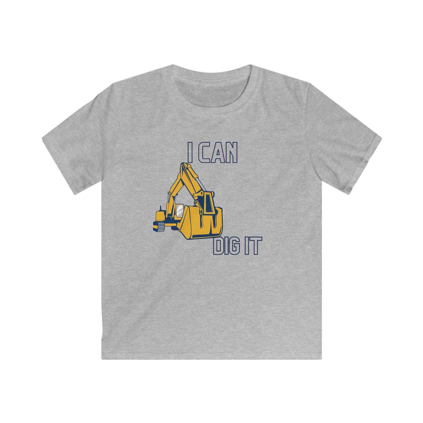 I Can Dig It Kids Softstyle Tee