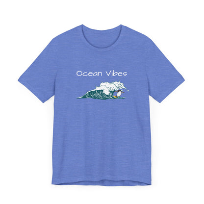 Ocean Vibes. Unisex Jersey Short Sleeve Tee