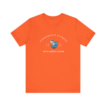 Finnegan's Fitness. Gym and Aquatic Center.  Unisex Jersey Short Sleeve Tee