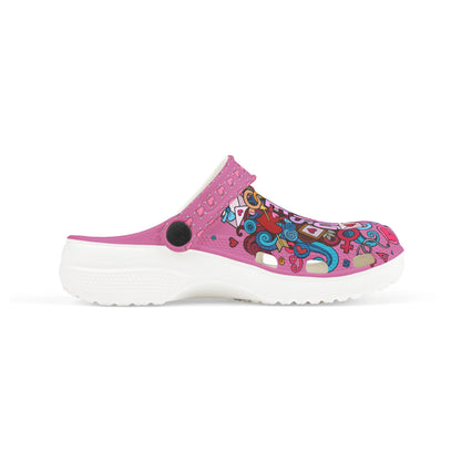 All You Need I Love Rubber Clogs For Girls