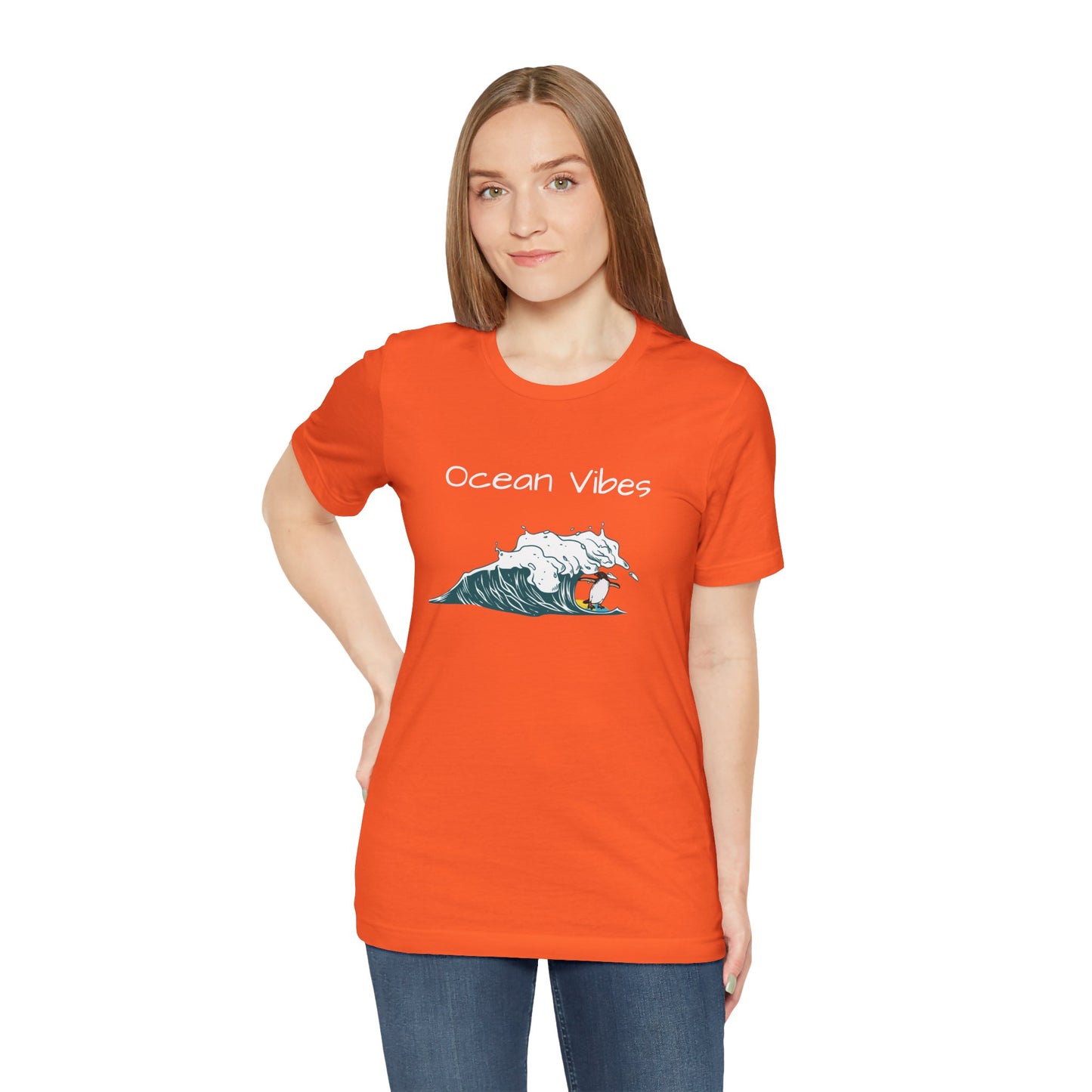 Ocean Vibes. Unisex Jersey Short Sleeve Tee