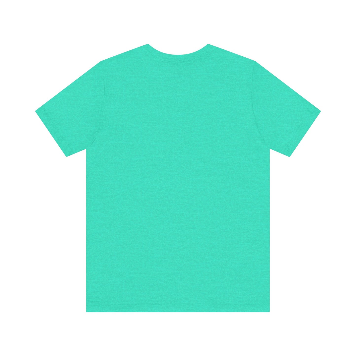Solid Navy. Unisex Jersey Short Sleeve Tee