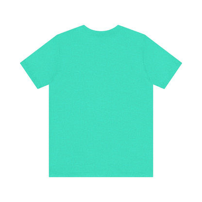 Solid Navy. Unisex Jersey Short Sleeve Tee