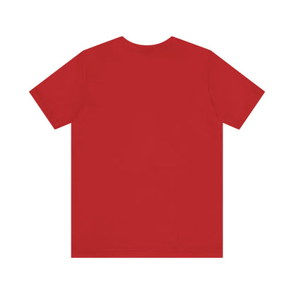 Solid Canvas Red. Unisex Jersey Short Sleeve Tee