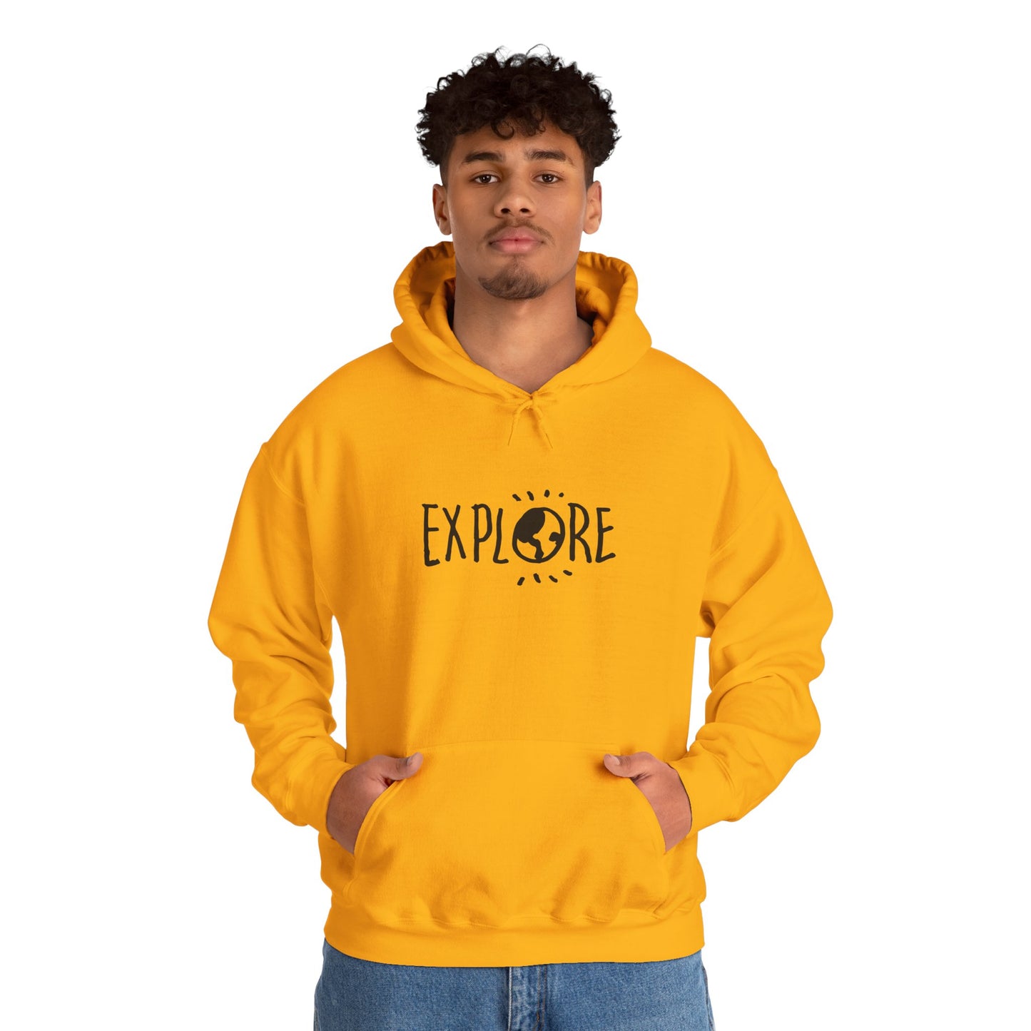 Explore Hoodie – Adventure Graphic Sweatshirt, Unisex Outdoor Hoodie