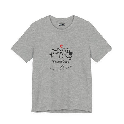 Puppy Love. Unisex Jersey Short Sleeve Tee
