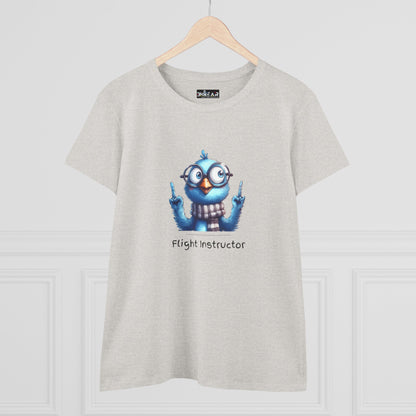 Flight Instructor Women’s T-Shirt - Aviation Pilot Tee