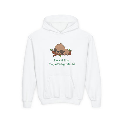 I'm Not Lazy. I'm Just Very Relaxed. Kids Hoodie