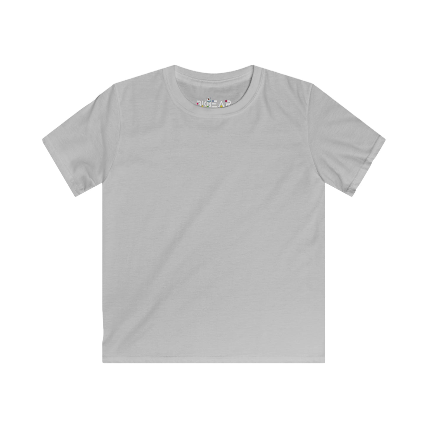 Solid Light Blue. Kids Softstyle Tee