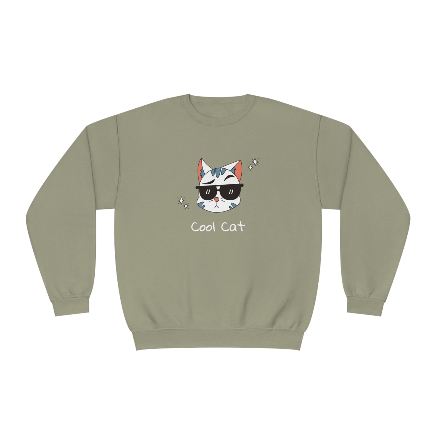 Coco The Coolest Cat I Know. Unisex NuBlend® Crewneck Sweatshirt