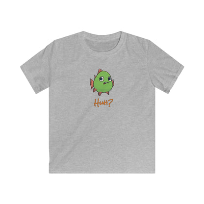 Fish In Total Disbelief. Kids Softstyle Tee