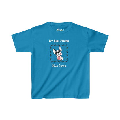 Frenchie The Bull dog. My Best Friend Has Paws. Kids Tee