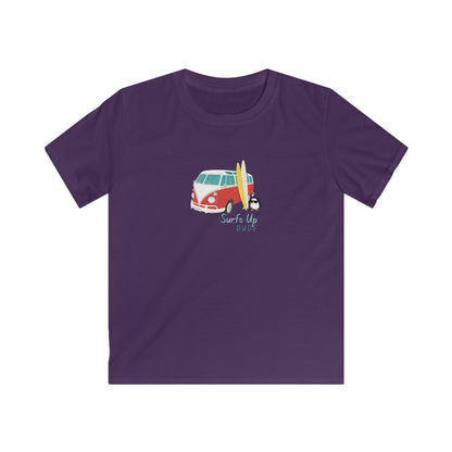 Surfs Up Dude. Kids Softstyle Tee